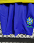 Brazil Home Retro Kids Kit 2023/24