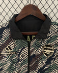 Arsenal 23/24 Windbreaker Reversible Black and Green