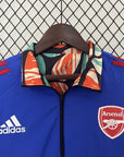 Arsenal 24/25 Windbreaker Reversible Blue and Orange