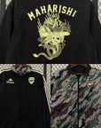 Arsenal 23/24 Windbreaker Reversible Black and Green