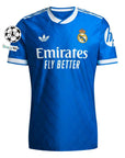 Real Madrid Third Fan Jersey 2025/26 + Patch Champions League