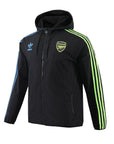 Arsenal 24/25 Windbreaker Black