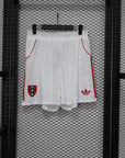 Ajax Amsterdam 2025/26 Pantalones Cortos Blancos - Versión Jugador