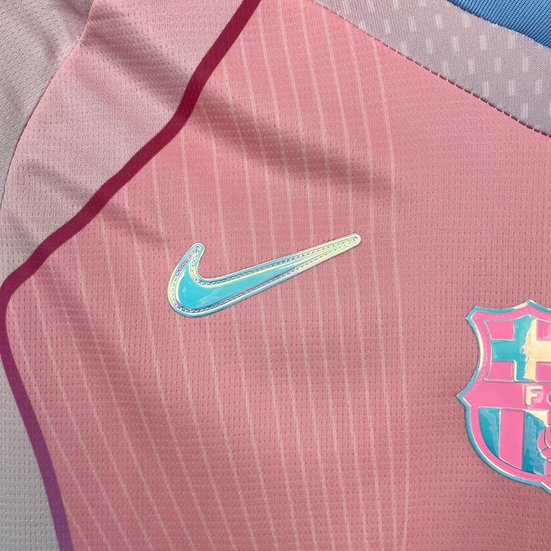 Barcelona 2025 Rosa Camiseta Edición Especial