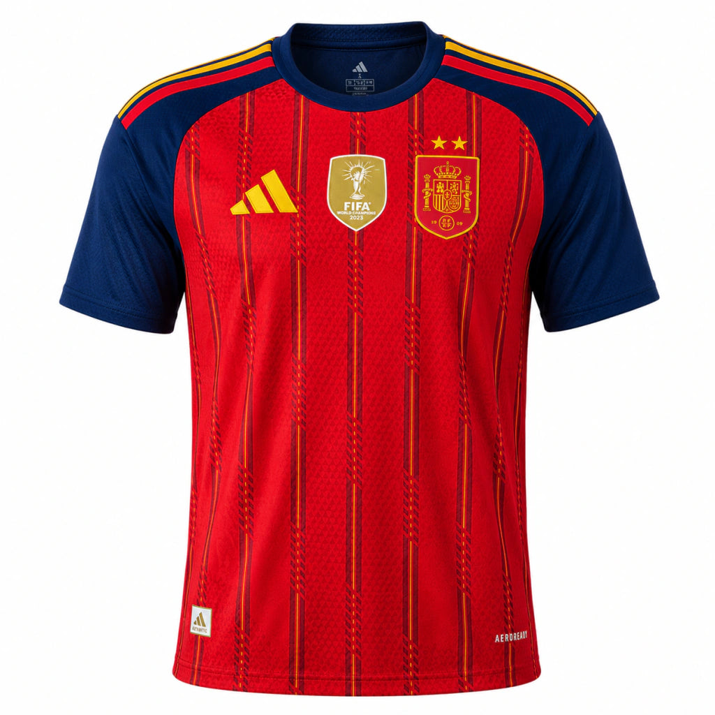 España Campeona del Mundo - 2 Estrellas - Camiseta 2026 - Roja