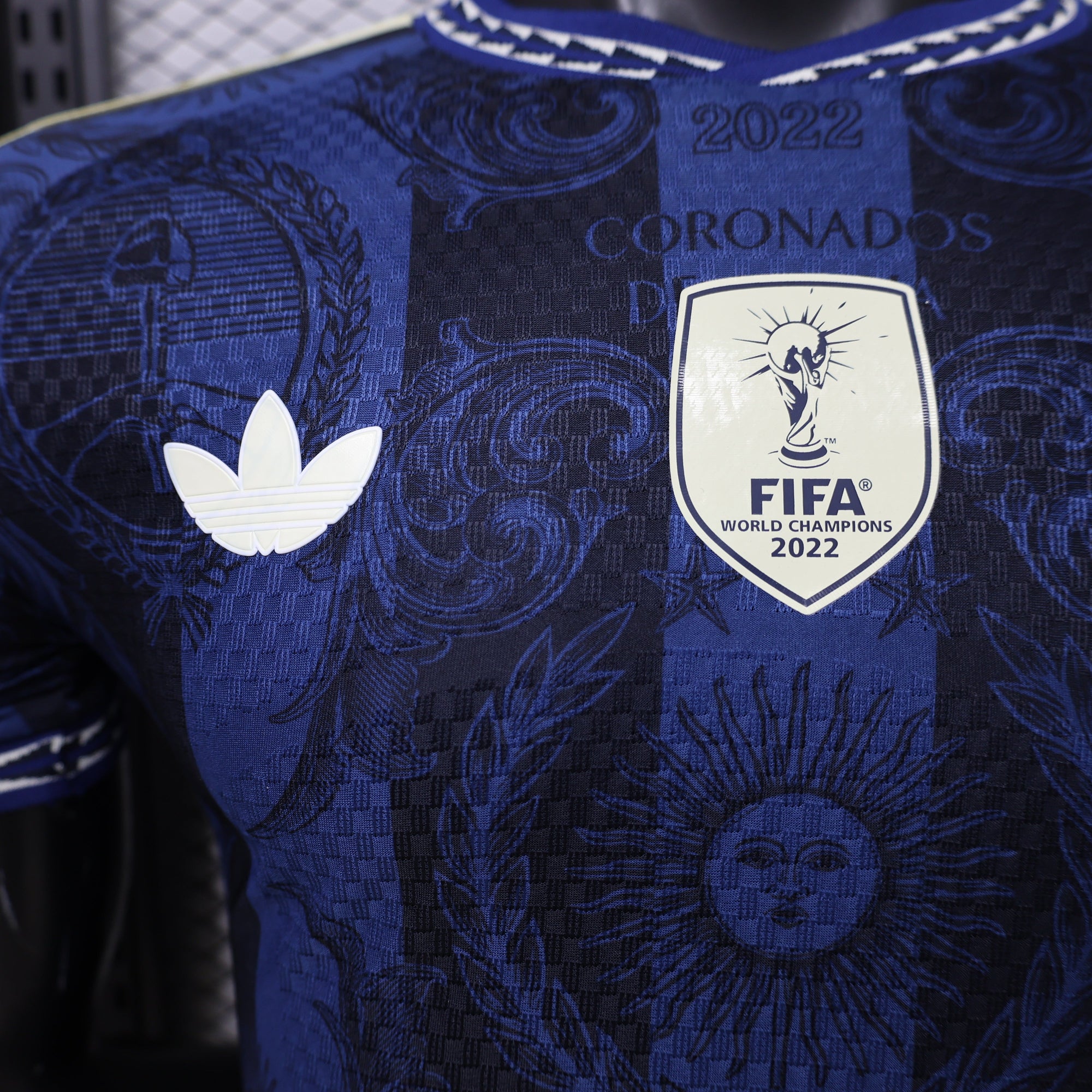 Argentina 2026 Especial Copa del Mundo Azul Oscuro Camiseta - Versión Jugador