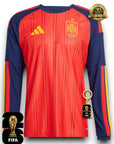 Spain World Cup 2026 Jersey - Long Sleeve