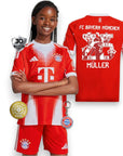 Kids Bayern Munich Jersey Home 2025/26 - Müller Special Edition