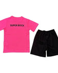 Conjunto Infantil Sporting Outubro Rosa 2024/25 - ÚLTIMAS UNIDADES! 🔥💖
