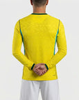 Brazil 2026 Home Player Version Long-Sleeve Jersey [Slim Fit]