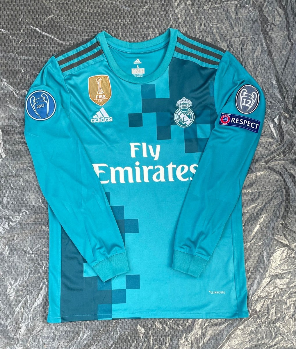 Real Madrid 17/18 III Third Jersey - Long Sleeve Retro Ronaldo 