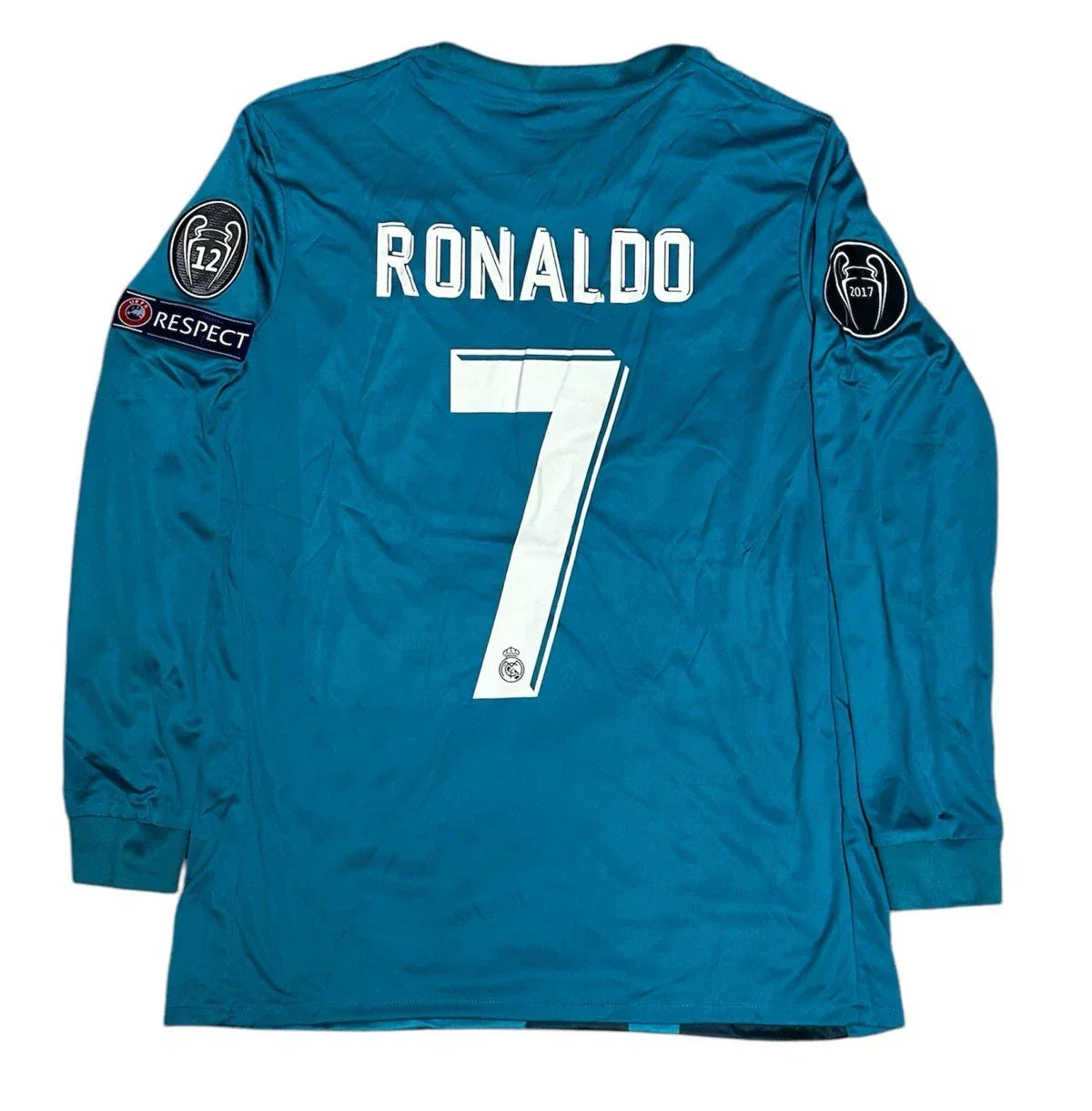 Real Madrid 17/18 III Third Jersey - Long Sleeve Retro Ronaldo 