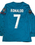 Real Madrid 17/18 III Third Jersey - Long Sleeve Retro Ronaldo 