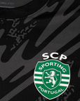 Camisola Sporting Guarda-Redes Preta 2025/26 - ÚLTIMAS UNIDADES! 🔥💚